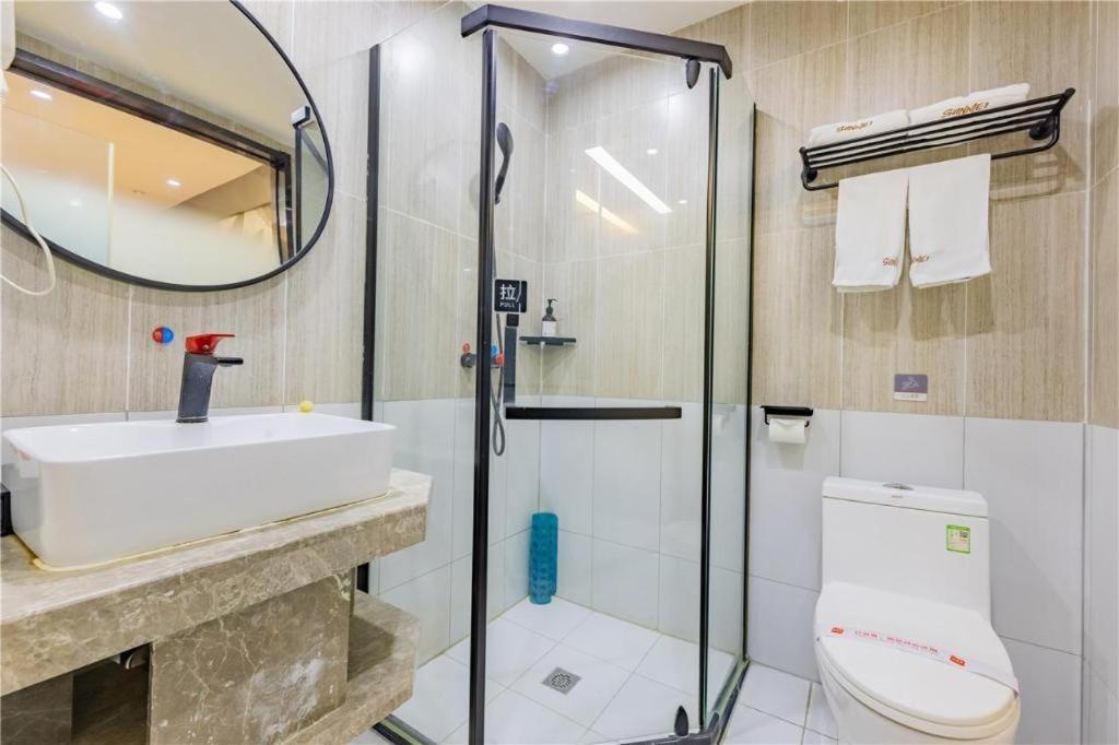 Thank Inn Hotel Hubei Wuhan Caidian Zhong Fa Xincheng Tongji Zewnętrze zdjęcie