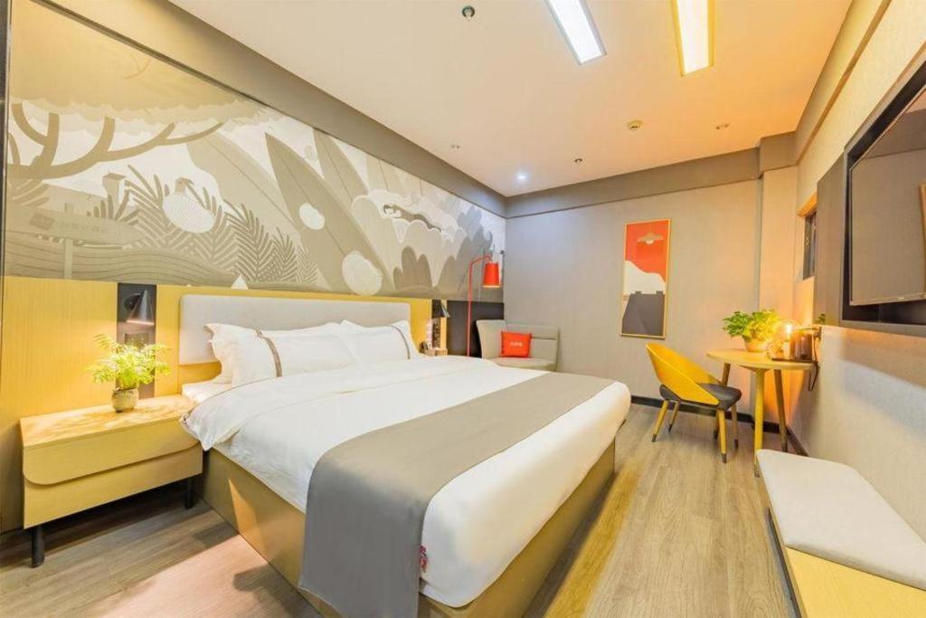 Thank Inn Hotel Hubei Wuhan Caidian Zhong Fa Xincheng Tongji Zewnętrze zdjęcie