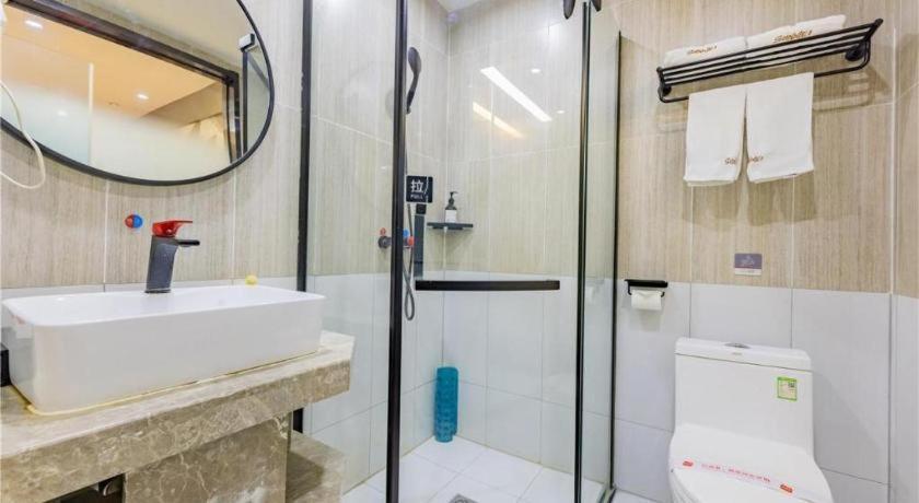 Thank Inn Hotel Hubei Wuhan Caidian Zhong Fa Xincheng Tongji Zewnętrze zdjęcie